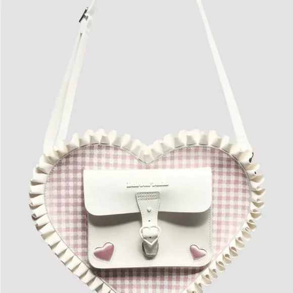 Dr. Martens Pink and White Gingham Bag - Picture 3 of 9